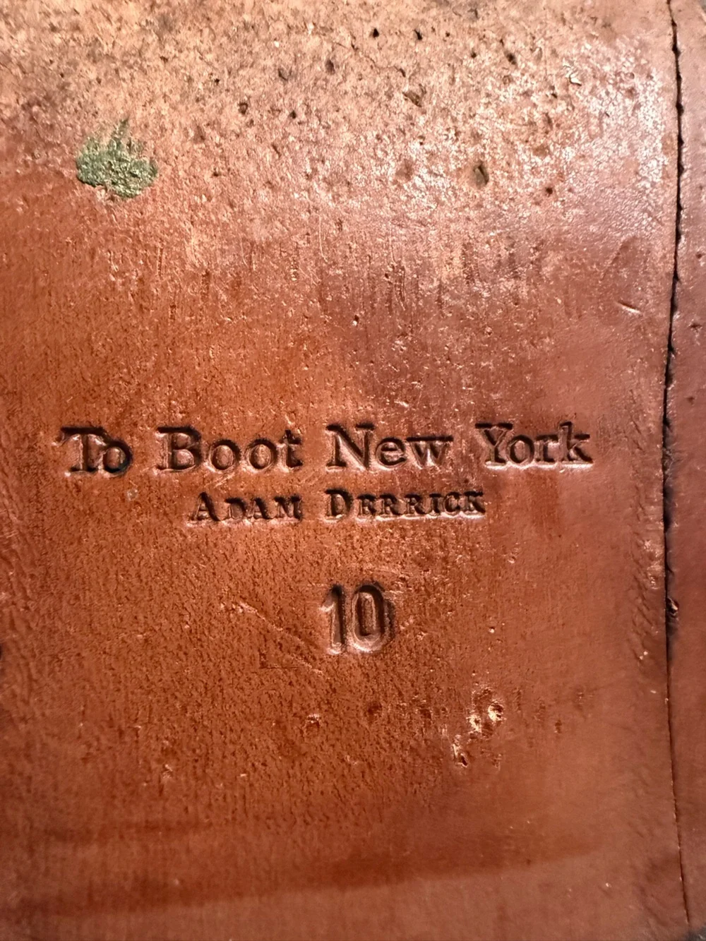To Boot Dark Brown Leather Derby Shoes